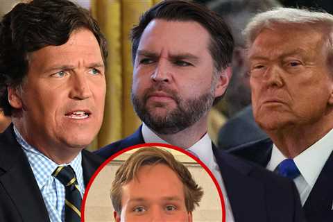 Tucker Carlson’s Son Leaves J.D. Vance's Office as Trump Attacks Continue