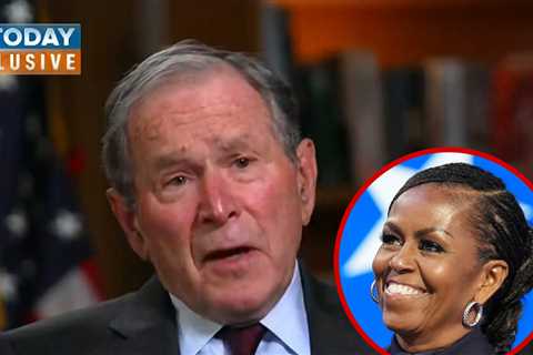 George W. Bush Opens Up About Michelle Obama Friendship, and That Altoid