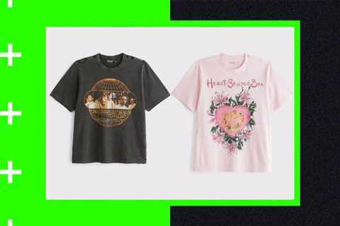 Abercrombie & Fitch’s Vintage-Inspired Band Tees From Selena Gomez to Red Hot Chili Peppers Are 15% ..