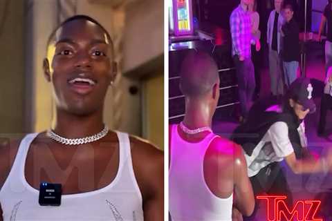Pro Roller-Skater Laronbest Twerks, Does Splits in Skates on TMZ After Dark Tour