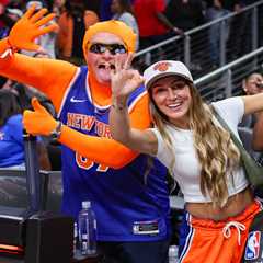 Knicks fans celebrate series-clinching win in style — in Atlanta and outside MSG: ‘We want Boston!’