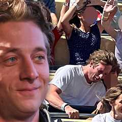 Jeremy Allen White Takes Kids on Ride at L.A.-Area Fair