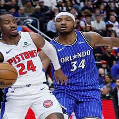 Pistons fans loudly troll Magic with ‘Angel Reese’ chants during Game 7 as they send her boyfriend..