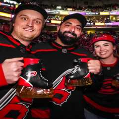 Viral beer skate won’t return for Hurricanes’ playoff run after fans ‘went crazy for it’