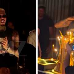 Chris Brown Celebrates 37th Birthday With Private Las Vegas Party