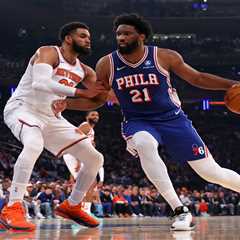 Joel Embiid out for Game 2 vs. Knicks in injury stunner