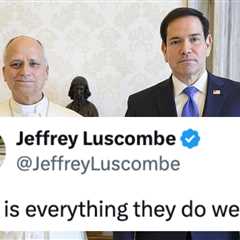 The Pope Had The Funniest Two-Word Response To Marco Rubio's Weird Gift