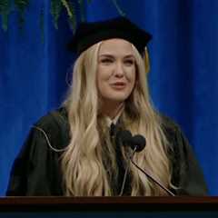 Erika Kirk Pushes 'Get Married Young' Message During Commencement Speech
