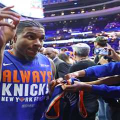 Miles McBride bucks slump with sizzling shooting to set tone for Knicks in place of injured star