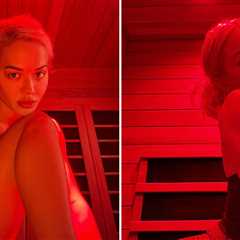 Rita Ora vs. Livvy Dunne Who'd You Rather?! Sauna Stars Edition