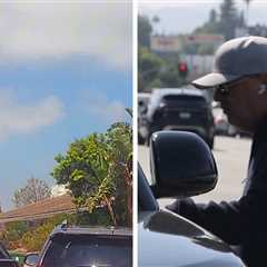 PK Kemsley's Range Rover Hits Car in L.A., Drives Away, on Video