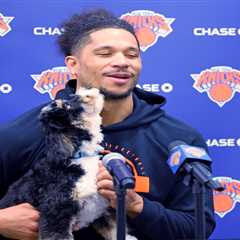 Why Josh Hart brought a dog to practice with Knicks playoffs on hold: ‘Whatever makes good vibes’