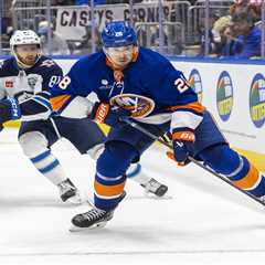 Why the Islanders’ biggest offseason question hinges on what Alexander Romanov’s comeback looks like