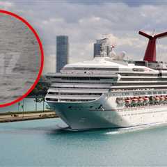 Carnival Cruise Passenger Overboard Rescue Mission Pics & Video Released