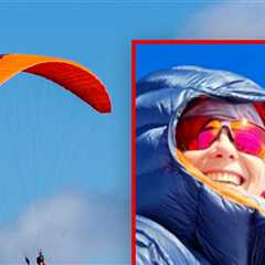 Paraglider Lands Miraculously Unharmed After Getting Clipped by Plane, Video