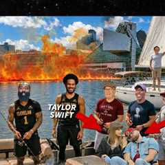 Taylor Swift, Travis Kelce Get 'Gone Fishing' Treatment on 'Inside The NBA'