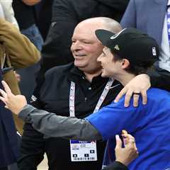 Timothée Chalamet’s epic Knicks celebration includes includes Leon Rose embrace: ‘Motherf–king..