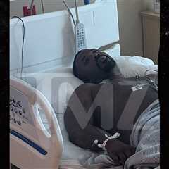 New Photos Show Ray J In Hospital After Being Knocked Out By Supa Hot Fire