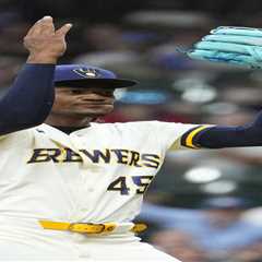 Brewers’ Abner Uribe celebrates with wild ‘suck it’ chop at Cardinals — but manager was..
