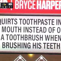 Padres troll Bryce Harper for viral video