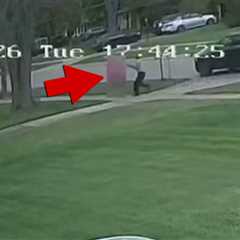 Teenage Girl Attacked in Broad Daylight by Stranger, Terrifying Video Shows