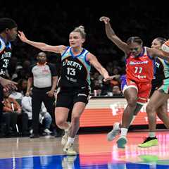 Leonie Fiebich makes defensive presence felt in her Liberty season debut