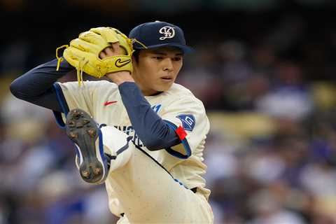 Roki Sasaki makes drastic change to signature pitch in bid to stay in  Dodgers’ rotation