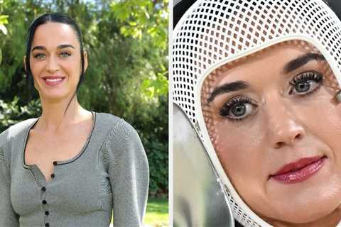 Katy Perry Wore Grills And A Robot-Style Mask To The Met Gala