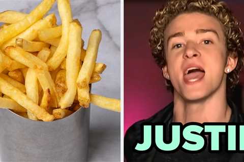 The Food You Pick Will Determine Which NSYNC Member You Are 🍔🎤