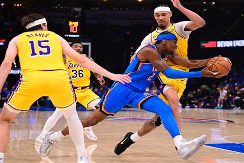 Lakers’ defense was good — but not good enough in Game 1 loss to Thunder