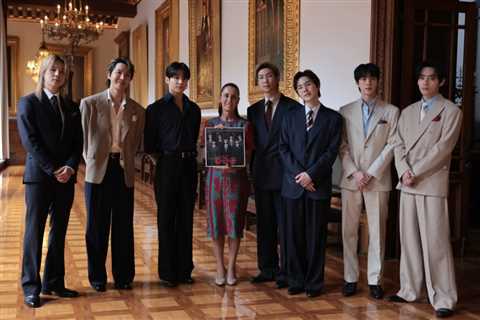 BTS Greets ARMY from Mexico’s Presidential Palace: ‘The Energy Here Is Incredible’