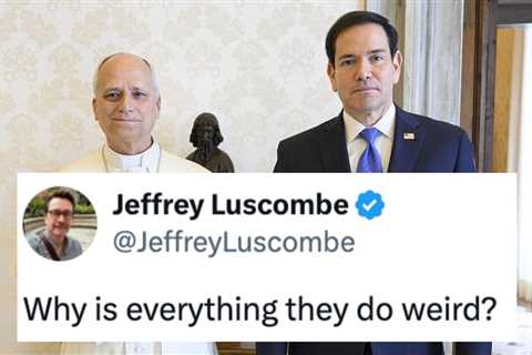 The Pope Had The Funniest Two-Word Response To Marco Rubio's Weird Gift