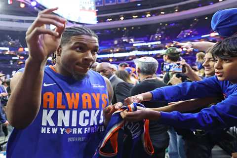 Miles McBride bucks slump with sizzling shooting to set tone for Knicks in place of injured star