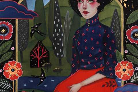 “Opulent Veil” by Artist Aunia Kahn