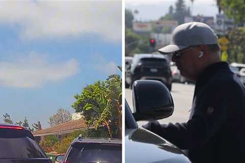 PK Kemsley's Range Rover Hits Car in L.A., Drives Away, on Video