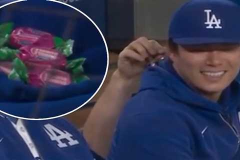 Dodgers ninth-inning bubblegum prank on Yoshinobu Yamamoto takes internet by storm