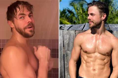 Hollywood Hunk Derek Hough Hot Shots To Kick Off His 41st Bday!