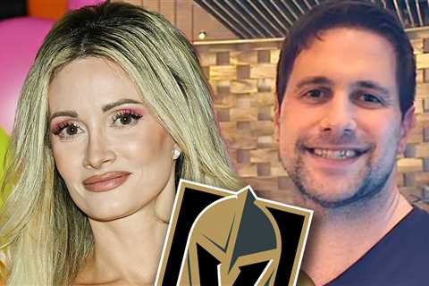 Holly Madison & New Boyfriend Steve Dimopoulos Spotted At Ice Hockey Game