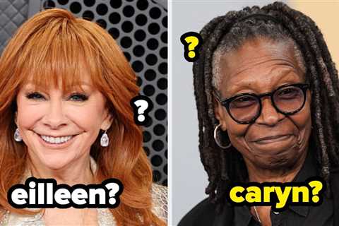 Can You Correctly Identify These Famous People Based On Their Birth Names?