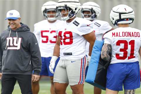 Giants won’t have joint practices with Jets — but will with Dolphins