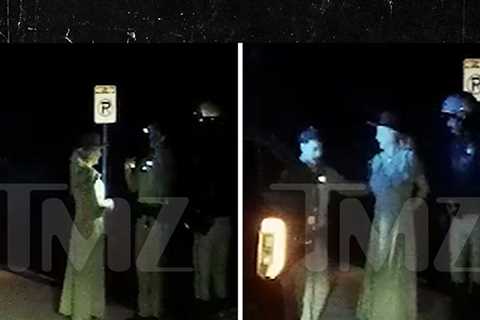 Britney Spears Dashcam Shows Cops Cuffing Her After Failing Sobriety Test