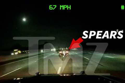 Britney Spears Took Three Minutes To Pull Over During DUI Arrest, on Video