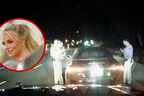 Britney Spears Invites Cops Over For Lasagna, Pool Time Amid DUI Arrest, on Video