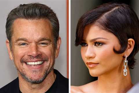 Matt Damon And Tom Holland Were Left Wildly Jealous When Christopher Nolan Called Zendaya’s..