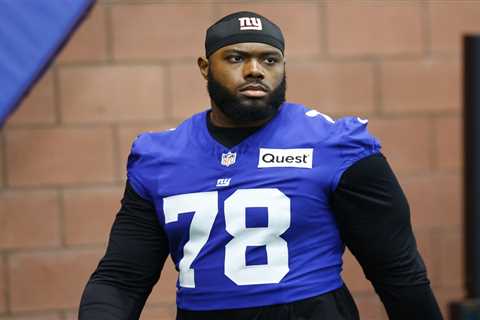 Andrew Thomas wants to be a foundational piece of Giants’ turnaround unlike former teammate