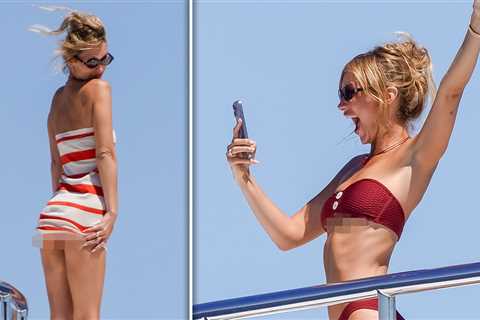 Bella Hadid Wears Barely-There Bikini During Saint-Tropez Yacht Trip
