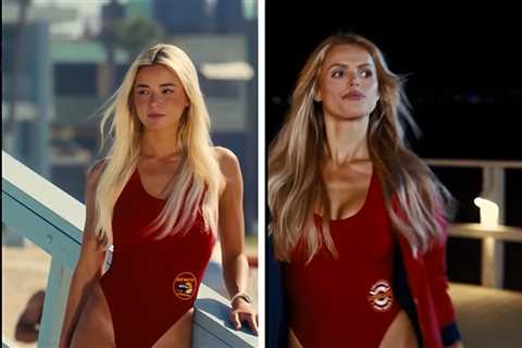 Brooks Nader and Livvy Dunne Sizzle in First 'Baywatch' Reboot Teaser
