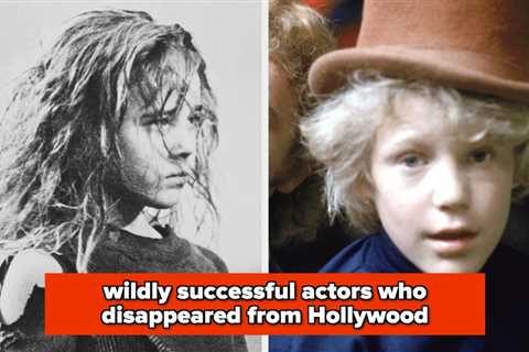 19 Famous Actors Who Had A Hugely Successful Debut, Then Literally Dropped Off The Face Of The..