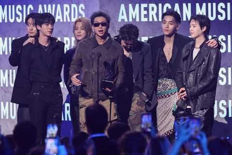 BTS Wins Artist of the Year at 2026 American Music Awards; Taylor Swift Goes 0-8