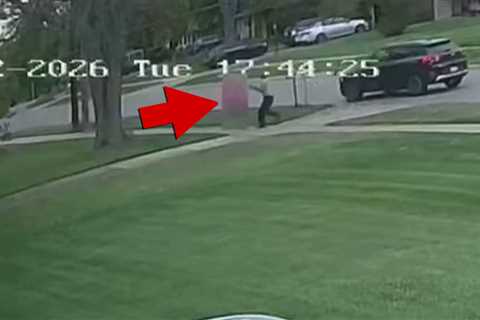 Teenage Girl Attacked in Broad Daylight by Stranger, Terrifying Video Shows